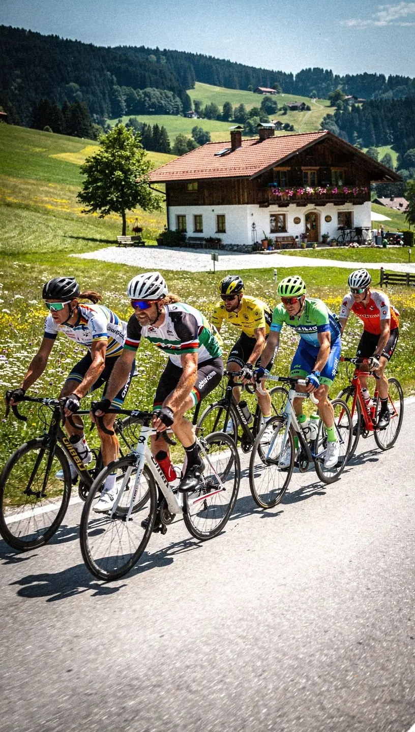 Ein Trainer, der einem Athleten Tipps zur Verbesserung der Ausdauer gibt.