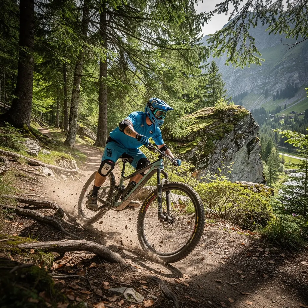 Ein Team von Radfahrern, das sich auf einen Wettkampf vorbereitet.
